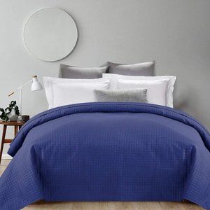 New Quilted Bed Quilt Queen Size 86"*86" Polyester Lightweight